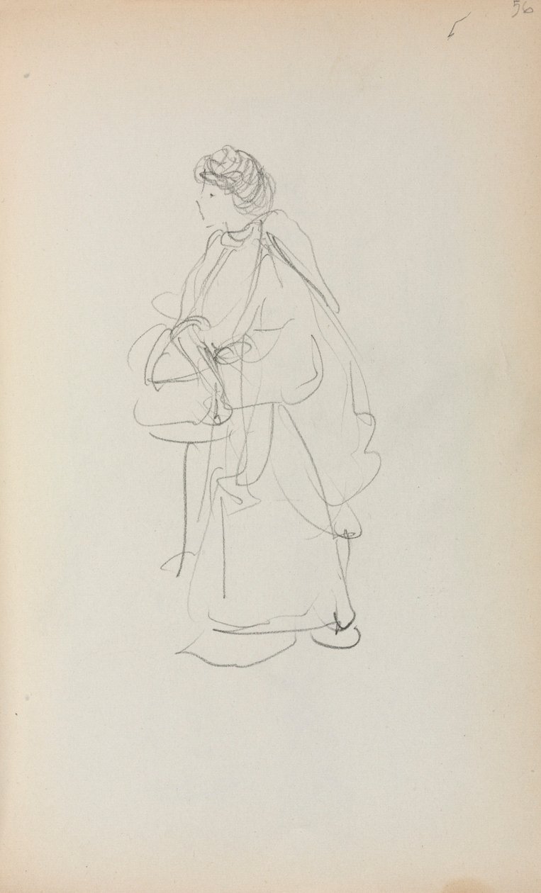 Olasz vázlatkönyv: (56. oldal) alkotó: Maurice Prendergast