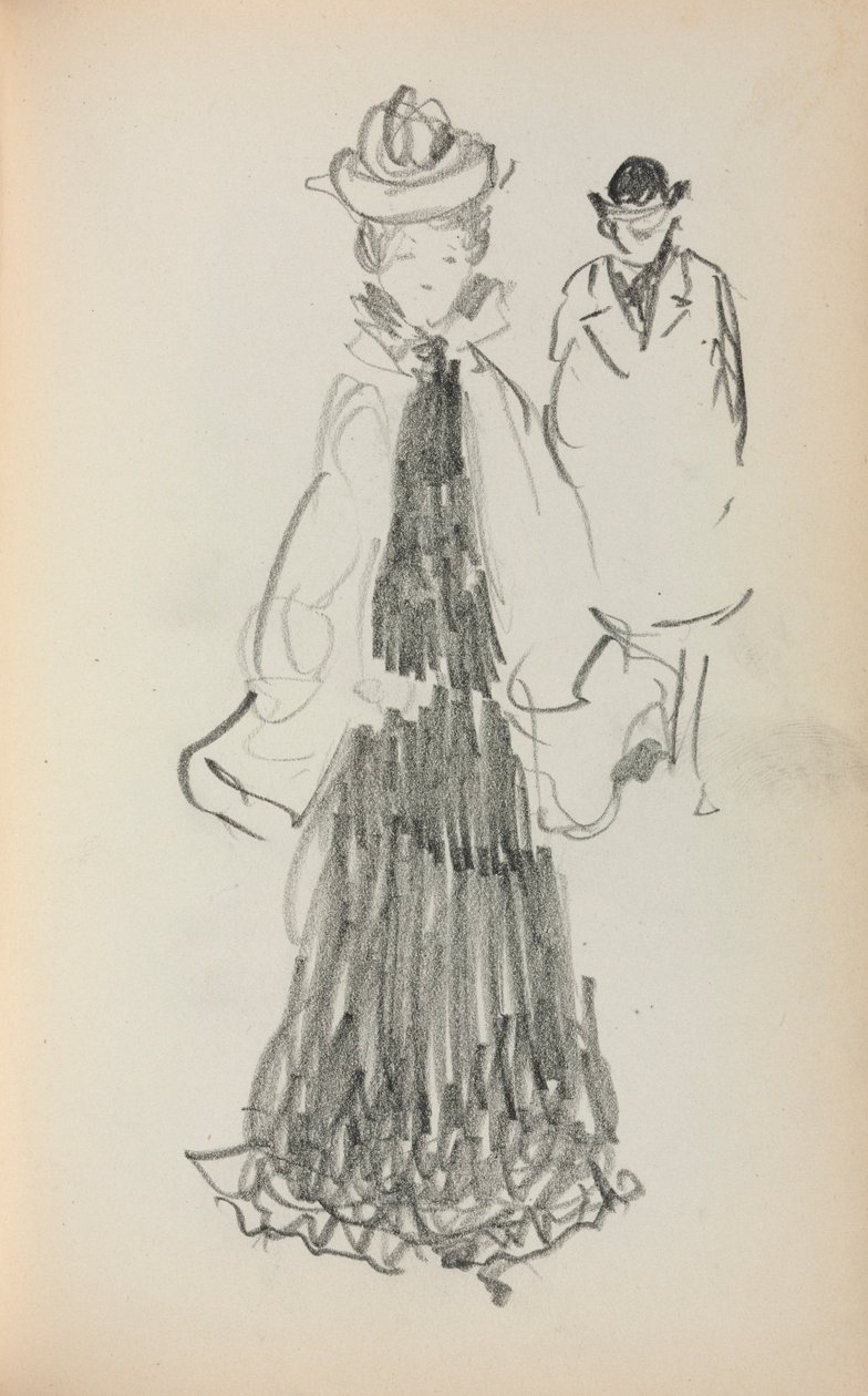 Olasz vázlatkönyv: (125. oldal) alkotó: Maurice Prendergast