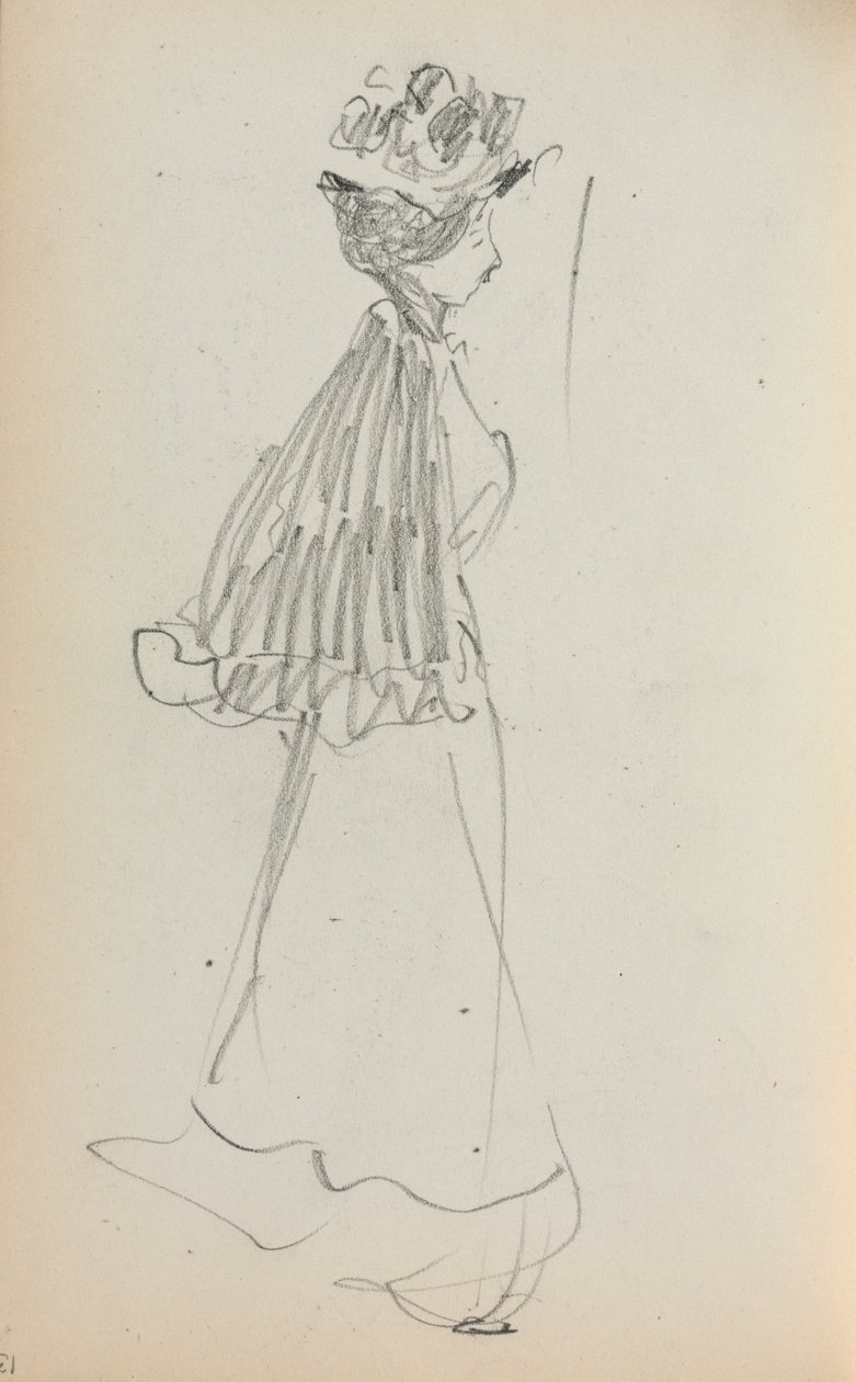Olasz vázlatkönyv: (130. oldal) alkotó: Maurice Prendergast