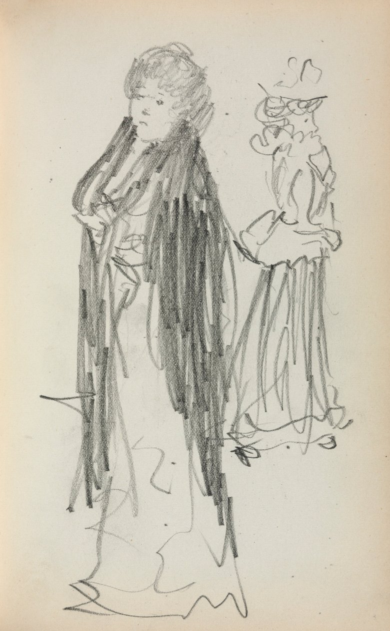 Olasz vázlatkönyv: (129. oldal) alkotó: Maurice Prendergast