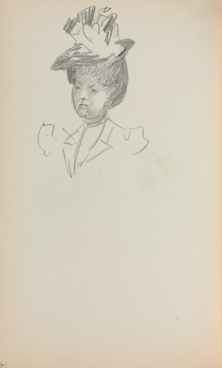 Olasz vázlatkönyv: (142. oldal) alkotó: Maurice Prendergast