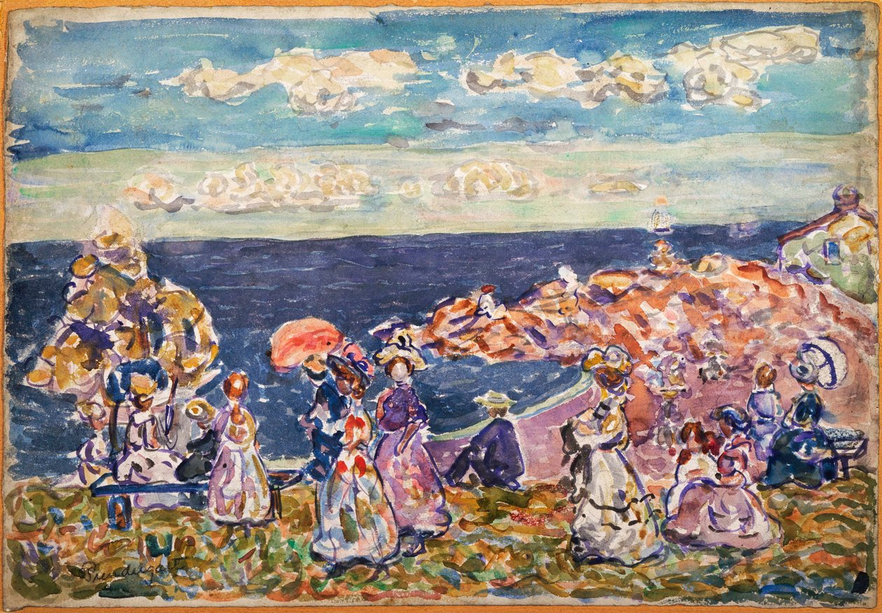 A tengerparton alkotó: Maurice Prendergast