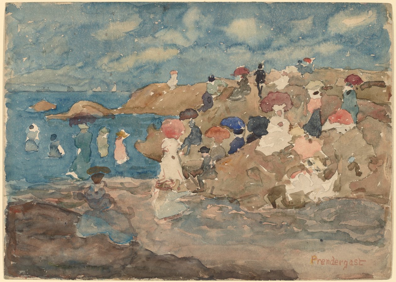 Revere strand alkotó: Maurice Brazil Prendergast