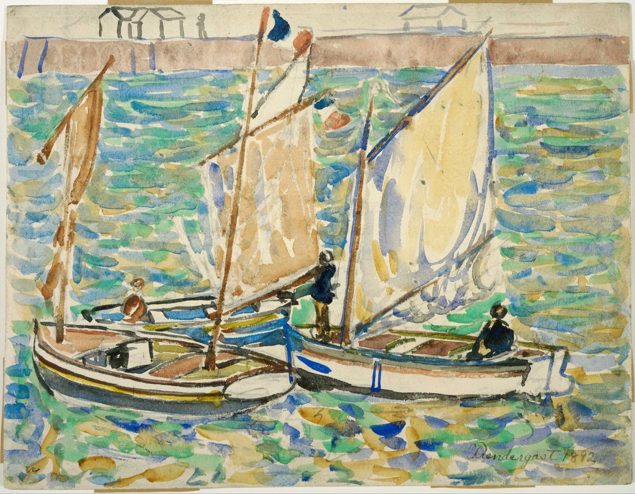 Saint-Malo alkotó: Maurice Prendergast
