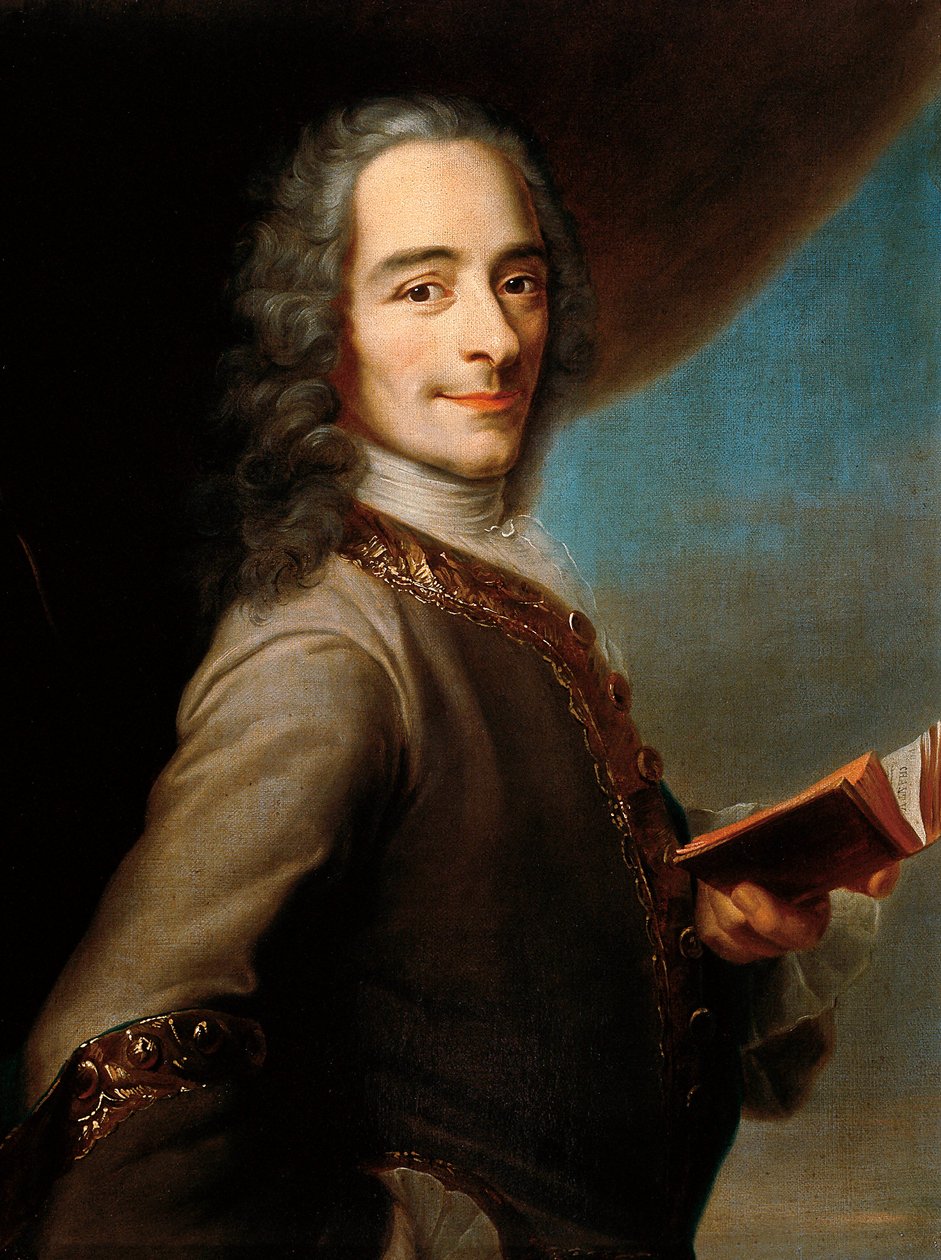 Francois-Marie Arouet de Voltaire Voltaire-nek hívta alkotó: Maurice Quentin de La Tour