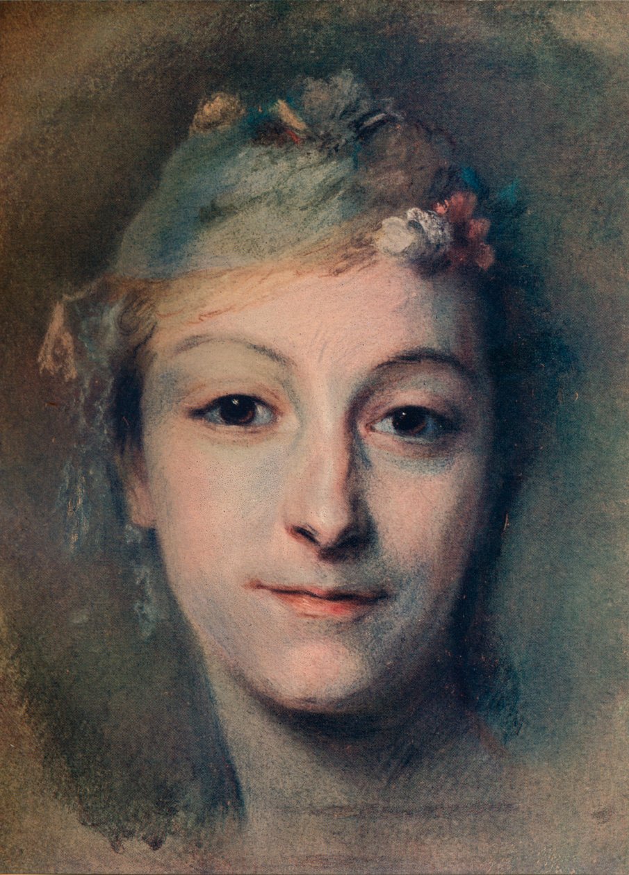 Mademoiselle Fel, 1756 alkotó: Maurice Quentin de La Tour