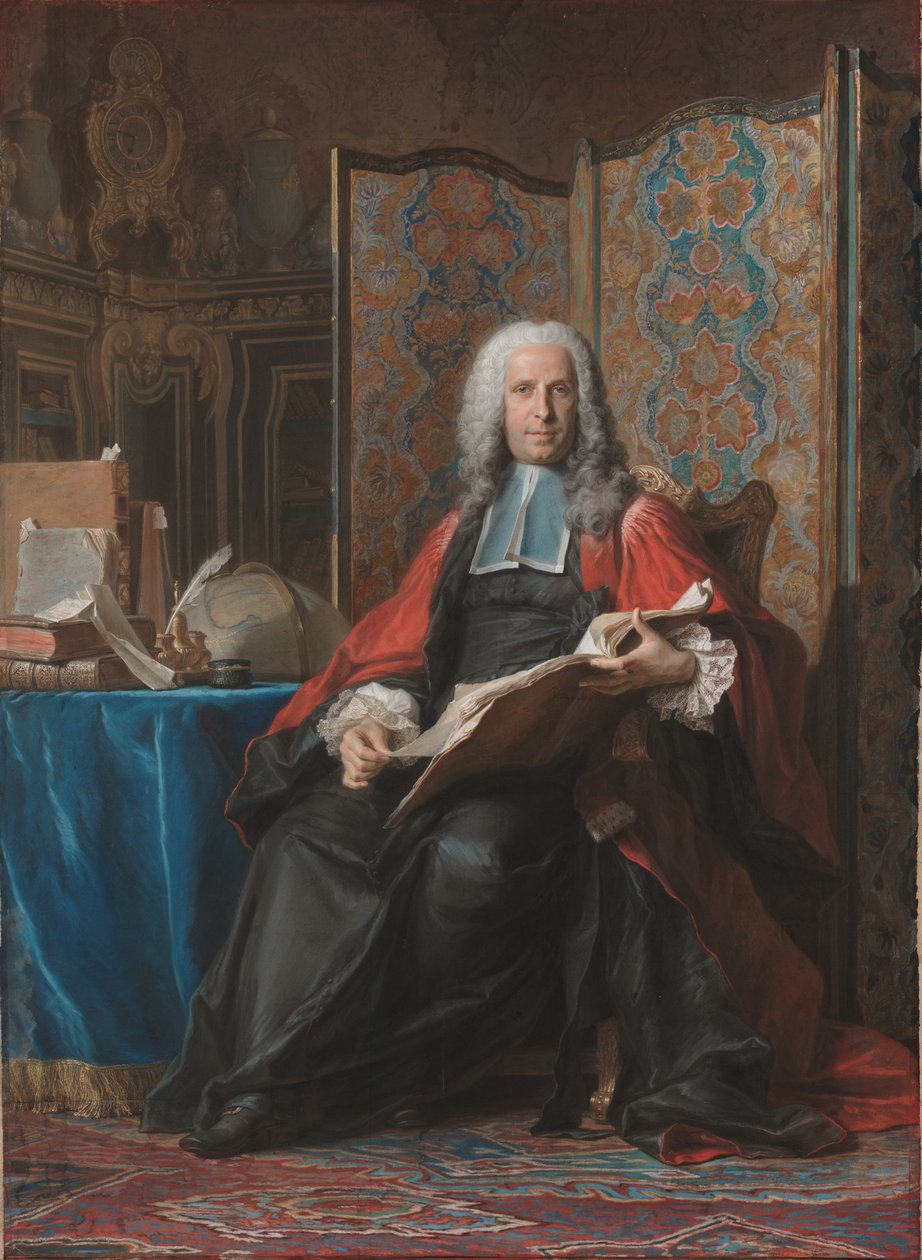 Gabriel Bernard de Rieux portréja alkotó: Maurice Quentin de La Tour