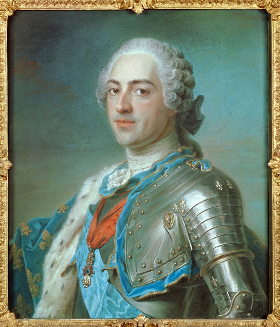 XV. Lajos ... alkotó: Maurice Quentin de La Tour