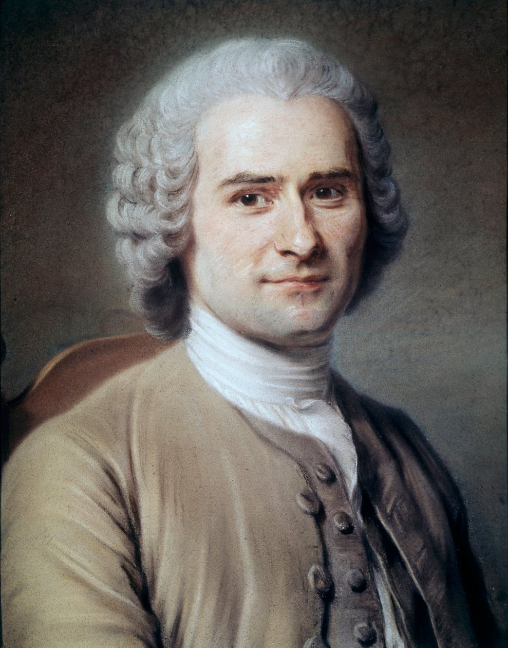 Jean Jacques Rousseau portréja alkotó: Maurice Quentin de La Tour