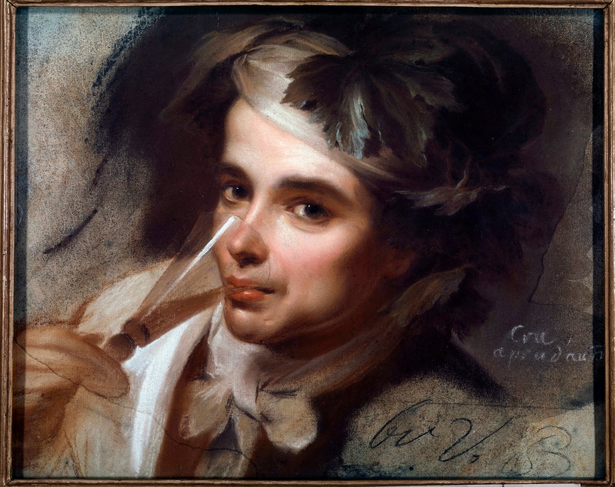 Maurice Quentin Delatour fiatal spanyol ivó pasztellképe Quentin De La Tour vagy Quentin De Latour (1704-1788) 18. századi Nap. 0,31x0,39 m Saint Quentin, Musee Lecuyer alkotó: Maurice Quentin de La Tour