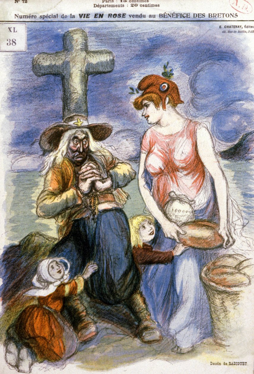 Éhínség Bretagne-ban alkotó: Maurice Radiguet