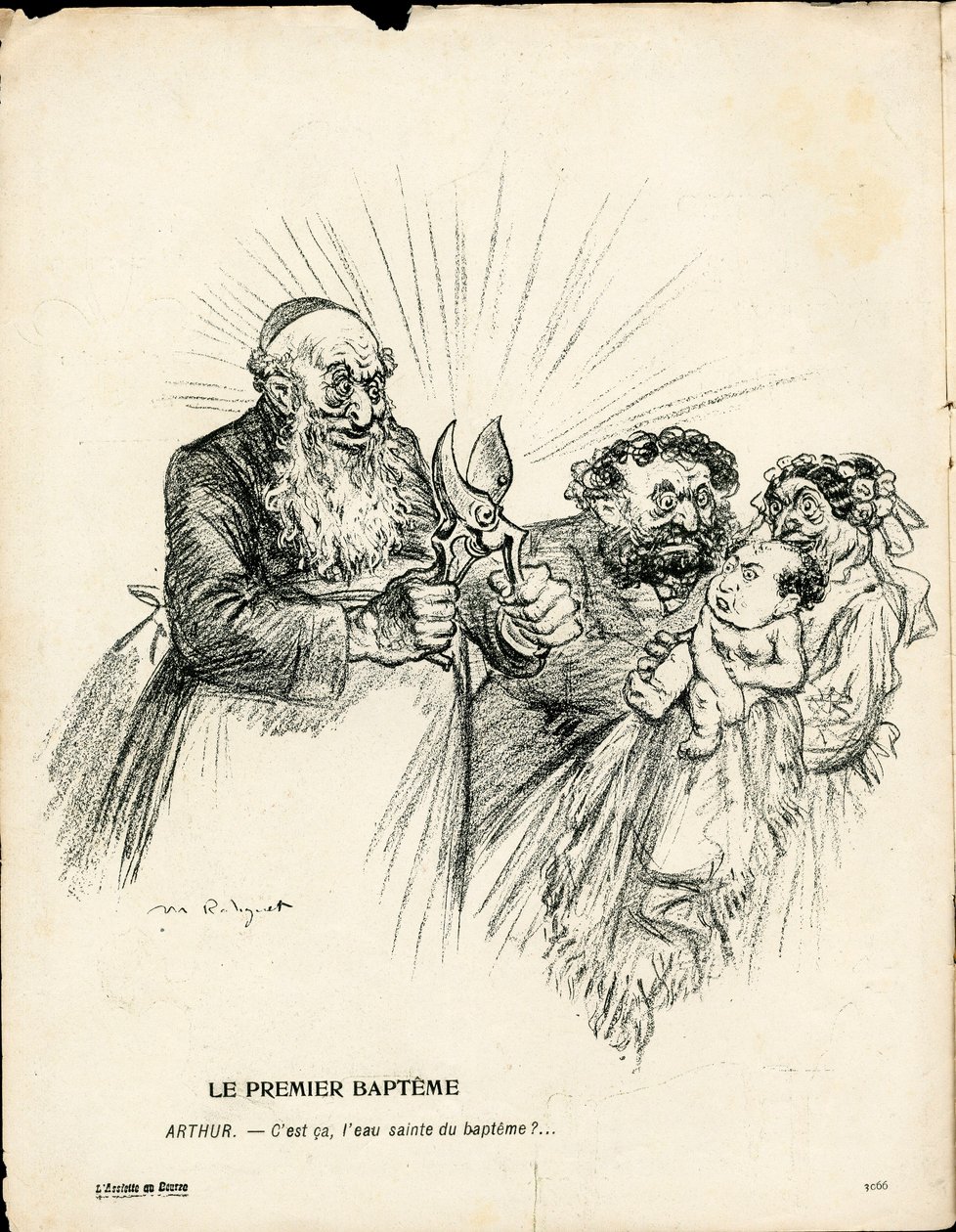 A vajtányér, 185. szám, szatirikus színű alkotó: Maurice Radiguet