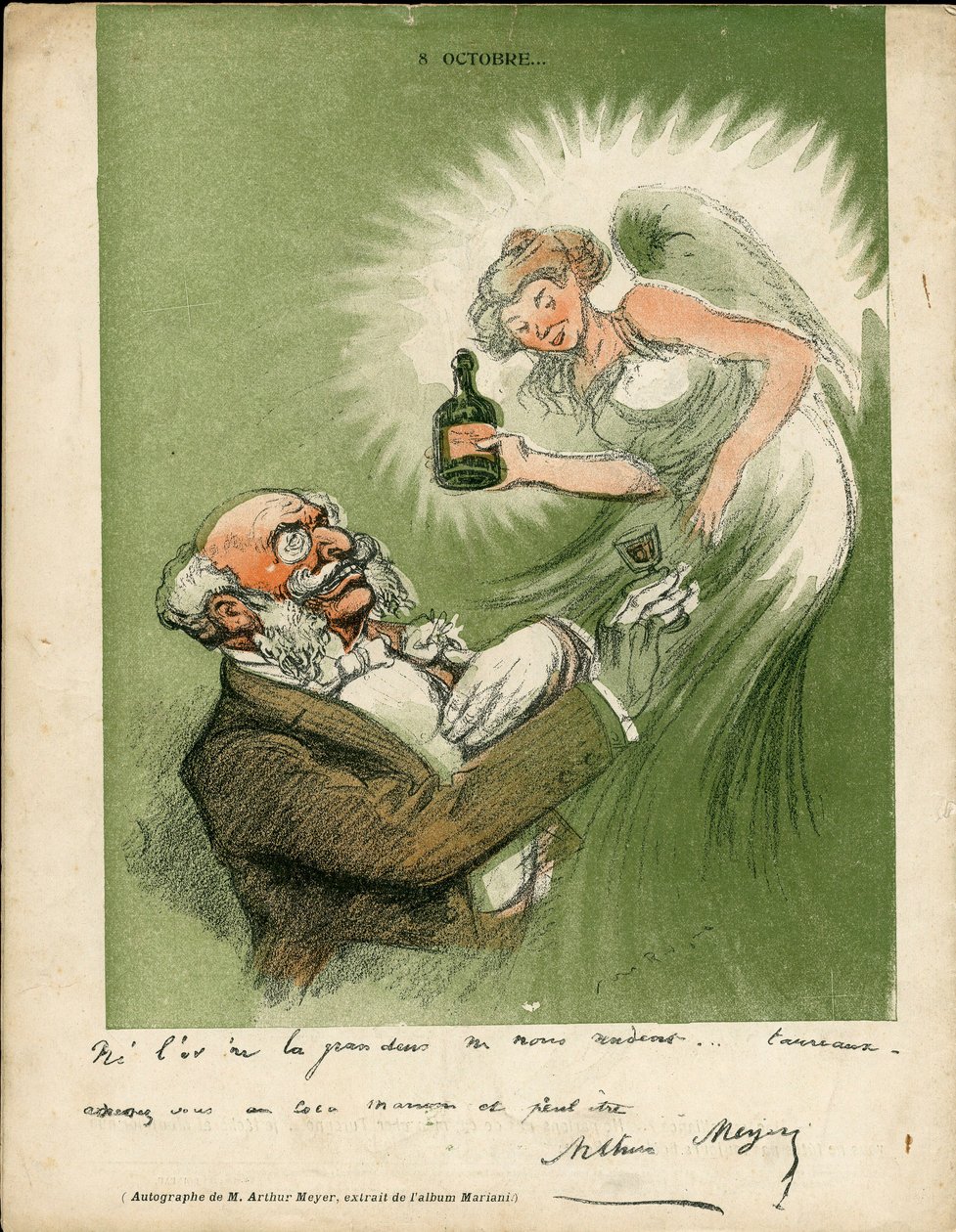 A vajtányér, 185. szám, szatirikus színű alkotó: Maurice Radiguet