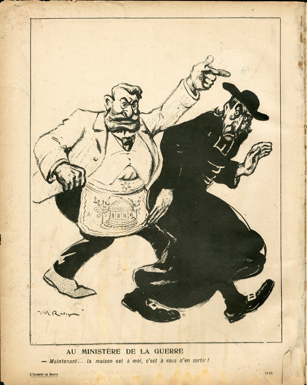 A vajtányér, 188-as, szatirikus színű alkotó: Maurice Radiguet