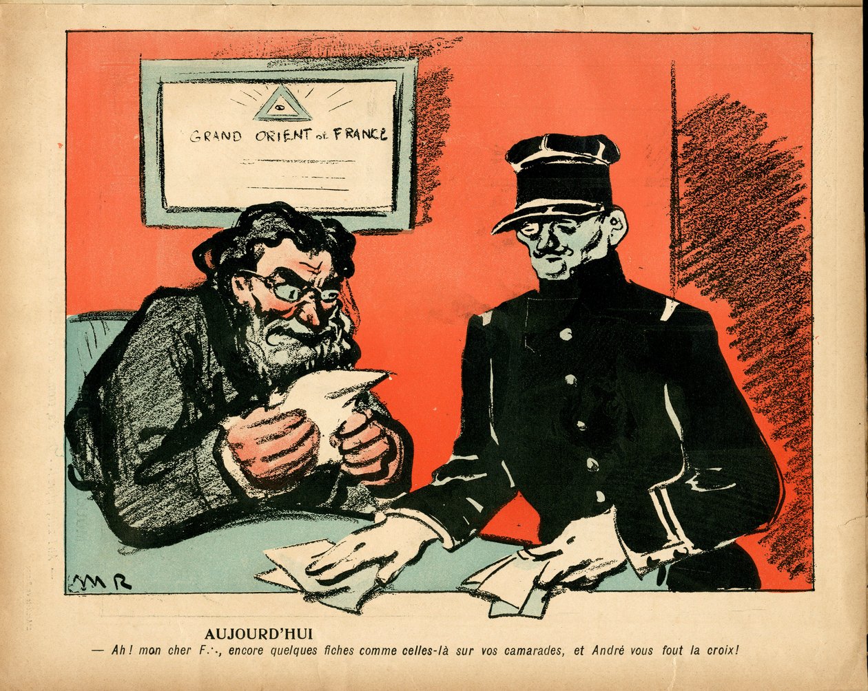 A vajtányér, 188-as, szatirikus színű alkotó: Maurice Radiguet