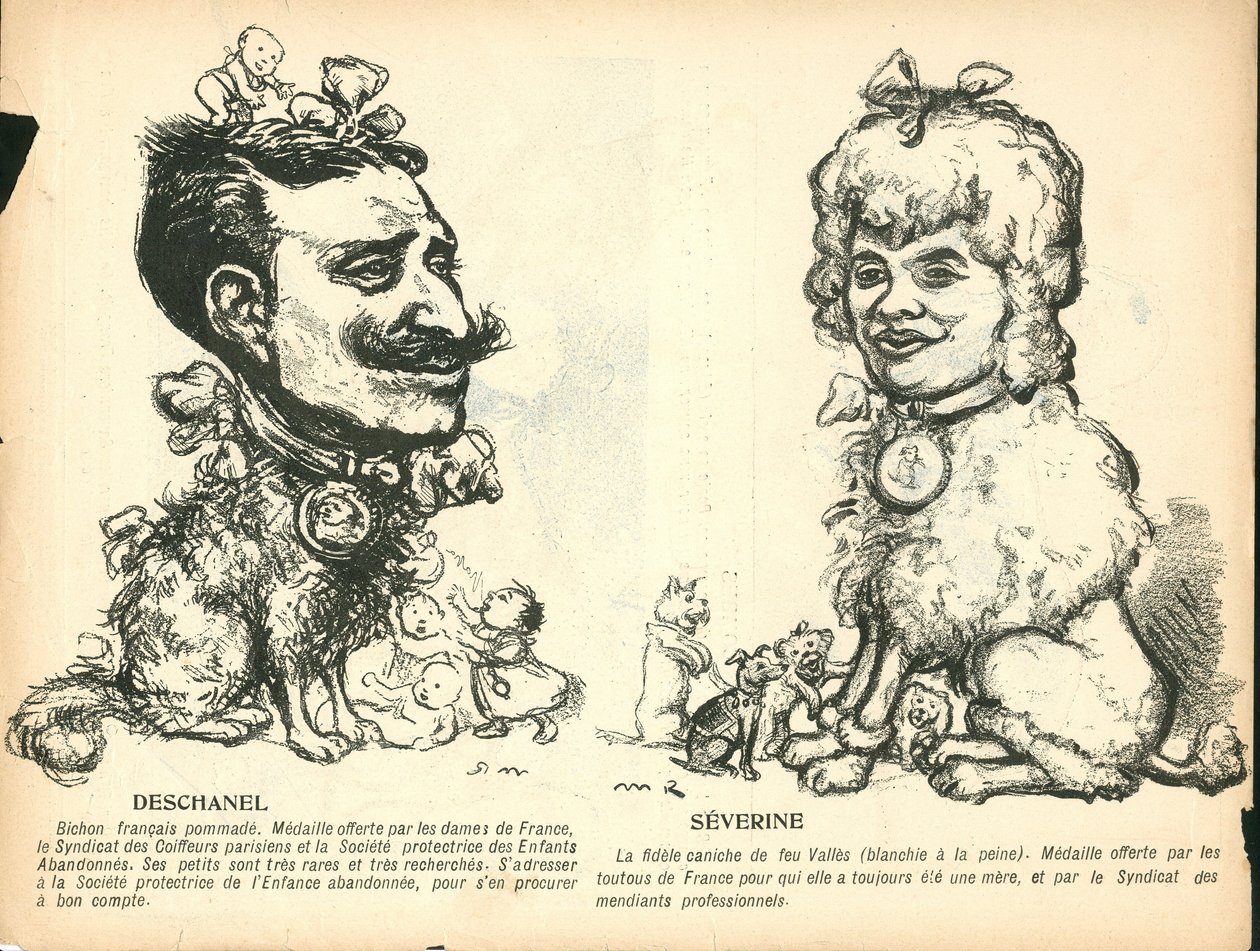 The Butter Plate, 191. szám, Szatirikus színekben alkotó: Maurice Radiguet