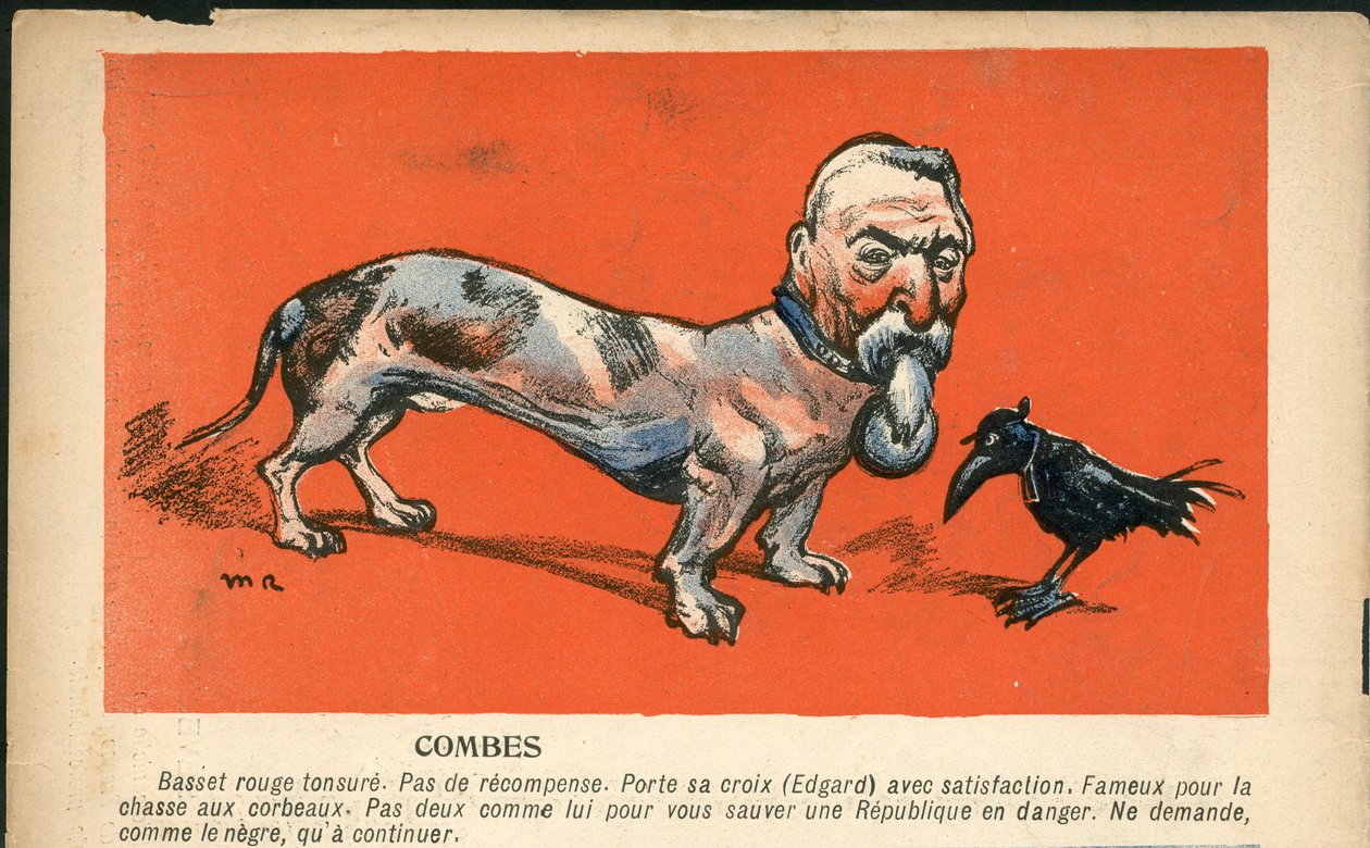 A vajtányér, 191. szám, szatirikus színben alkotó: Maurice Radiguet