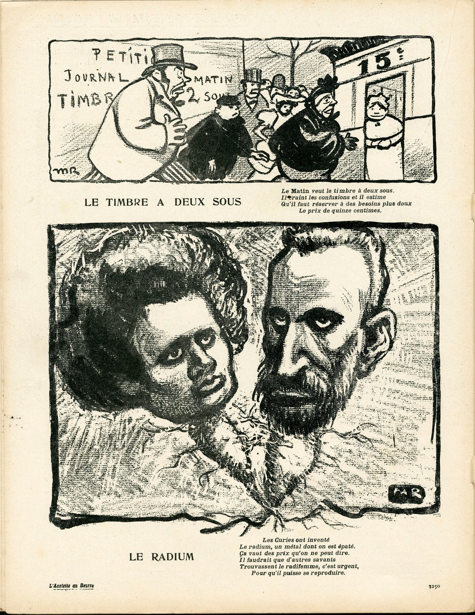 A vajtányér, 195. szám, szatirikus színben alkotó: Maurice Radiguet