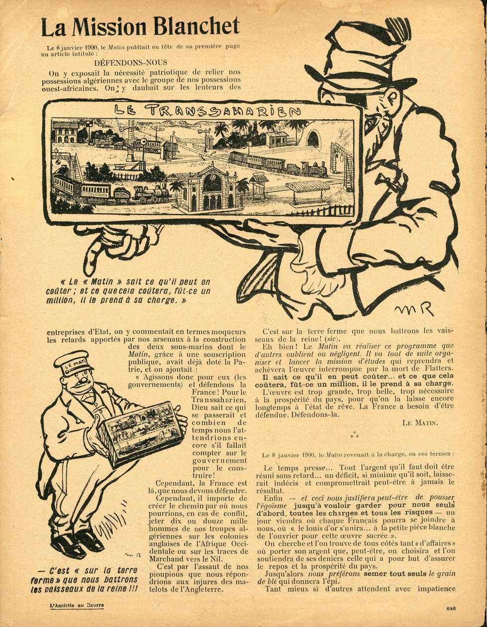 A vajtányér, 353. szám, szatirikus színben alkotó: Maurice Radiguet