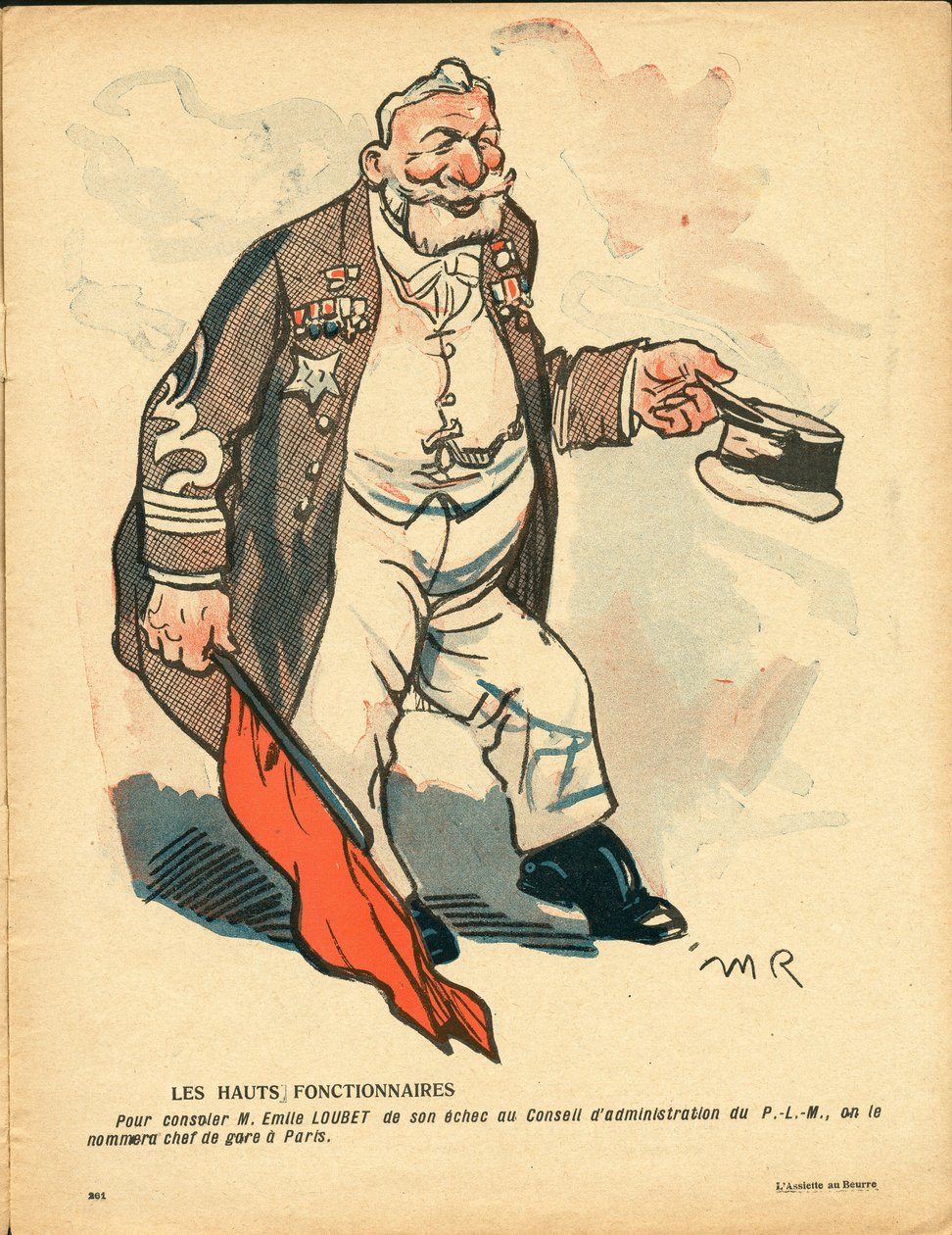 The Butter Plate, 381. szám, Szatirikus színekben alkotó: Maurice Radiguet