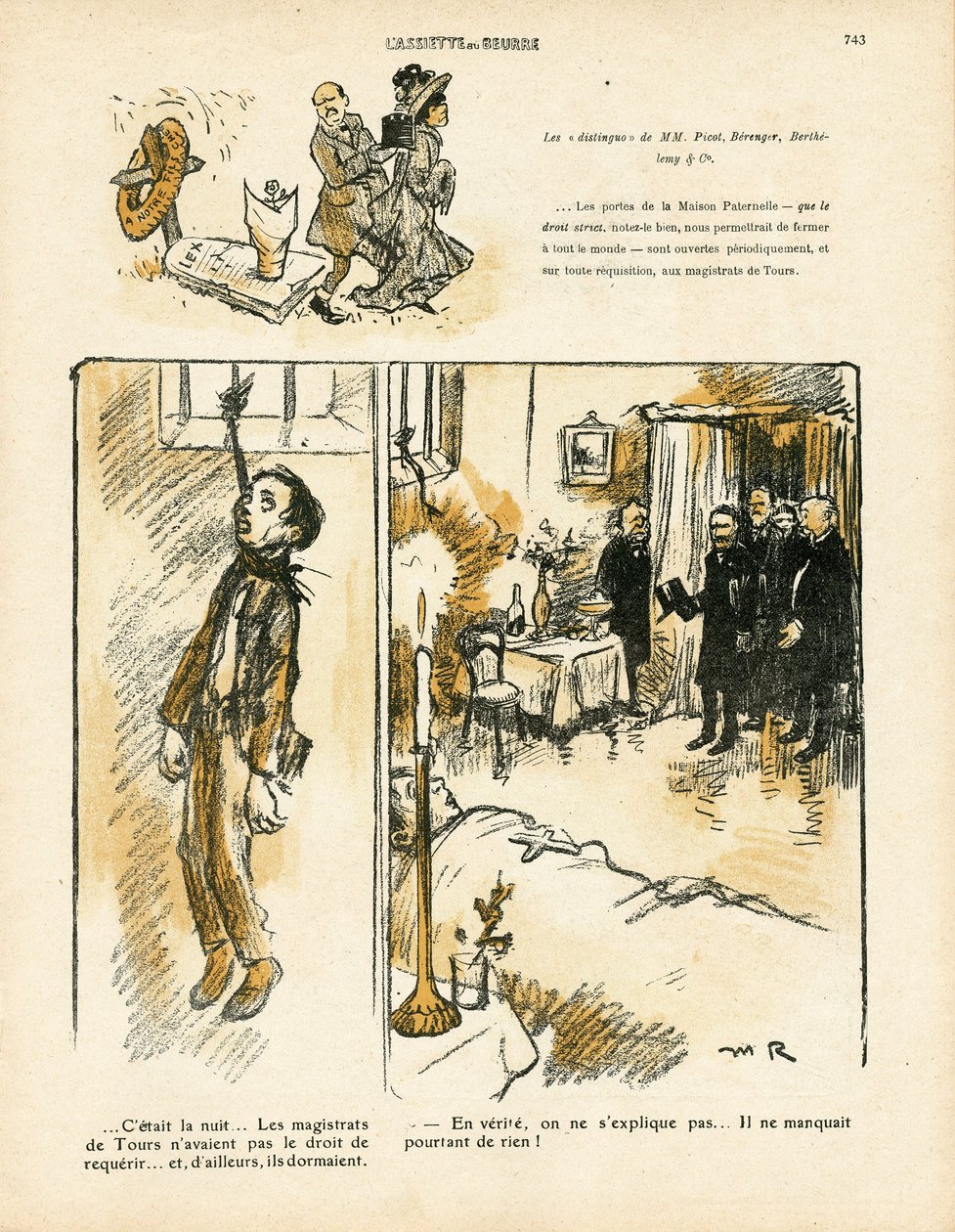 A vajtányér, 411-es, szatirikus színű alkotó: Maurice Radiguet