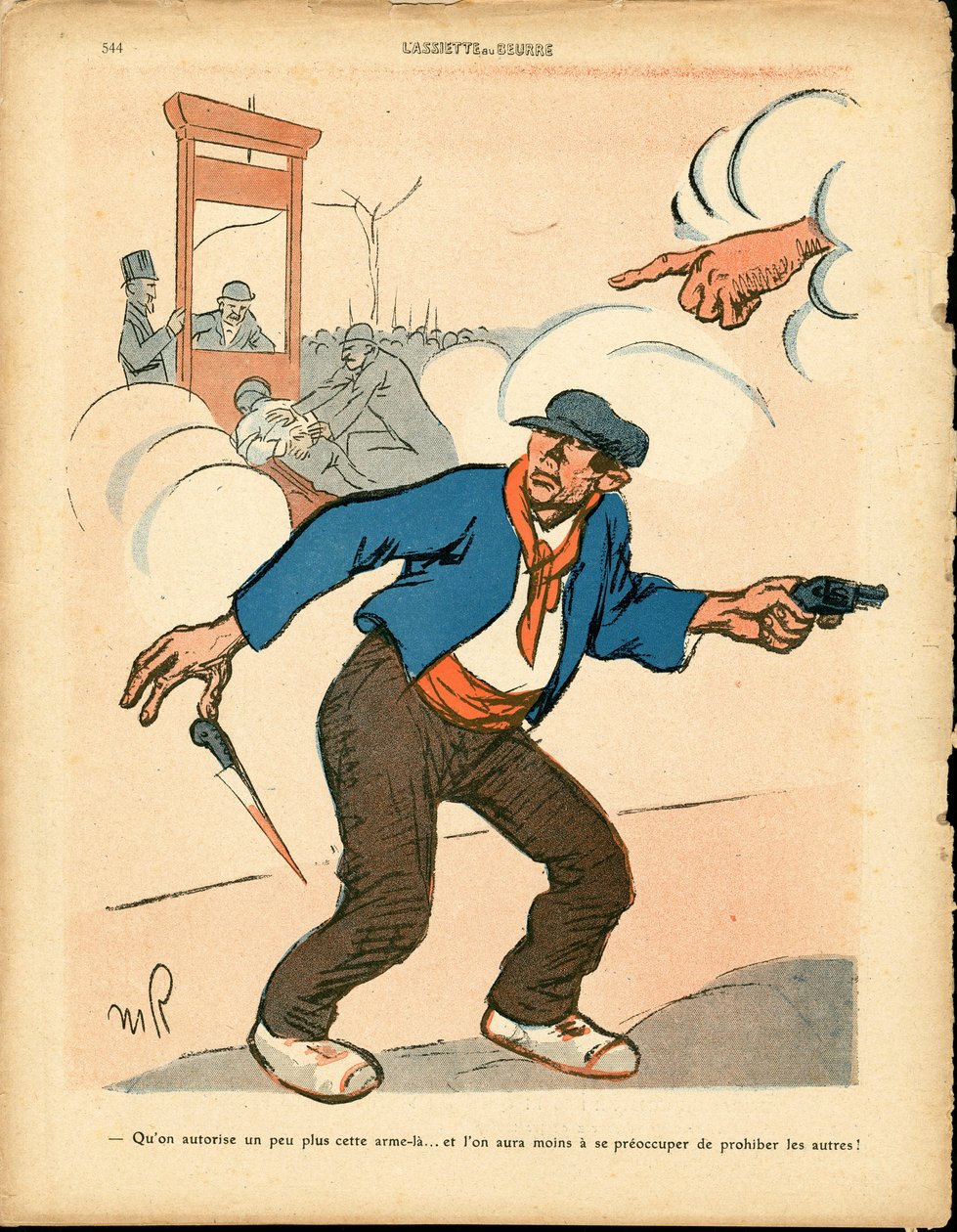 The Butter Plate, 502. szám, Szatirikus színekben alkotó: Maurice Radiguet