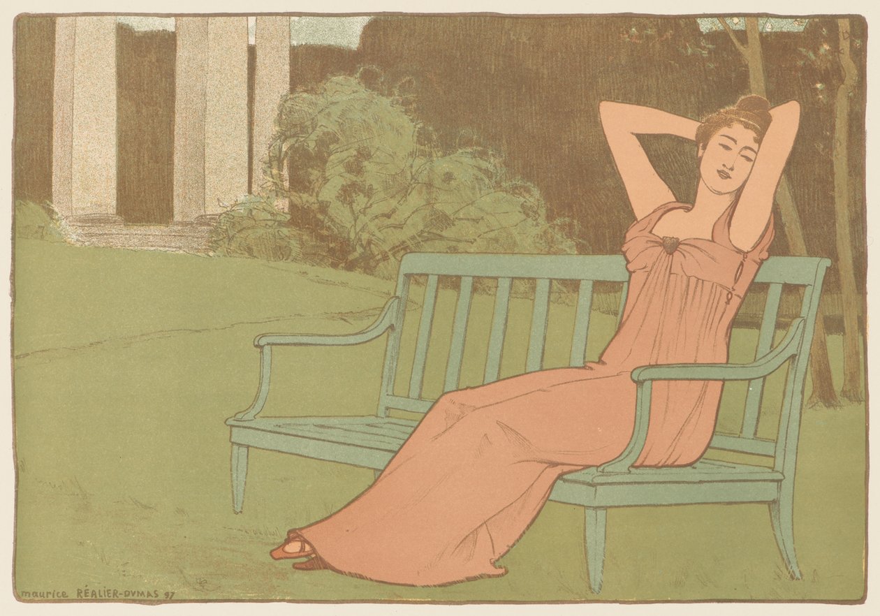 Corinne, 1897. alkotó: Maurice Realier Dumas