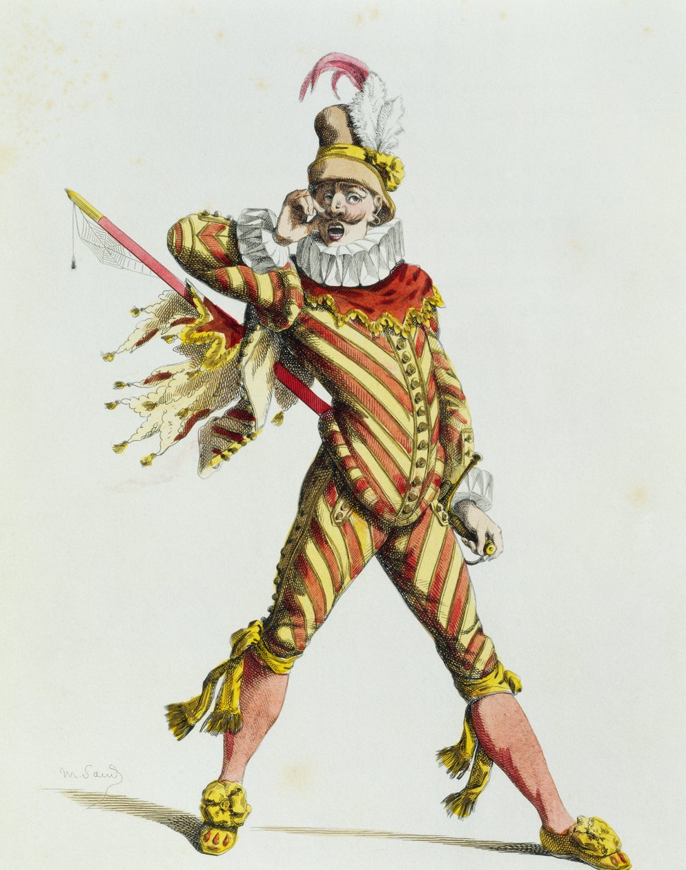 Spaventa kapitány 1577-ben, írta Maurice Sand (1823-1889) alkotó: Maurice Sand