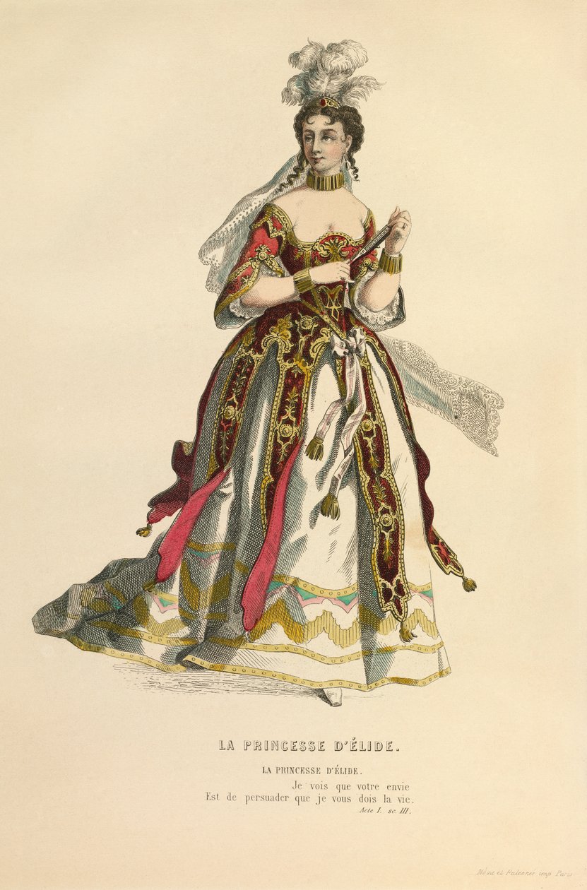Jelmez a La princesse d