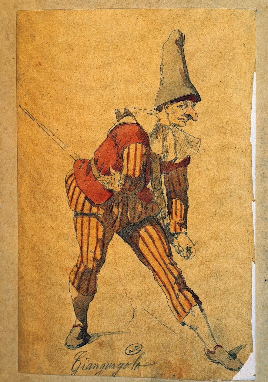 Giangurgolo, Commedia dell