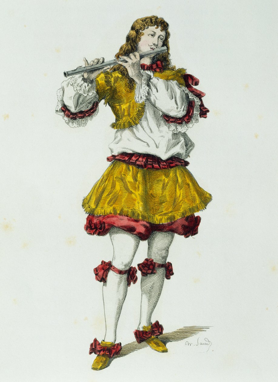Octavius ​​1688-ban, írta Maurice Sand (1823-1889) alkotó: Maurice Sand