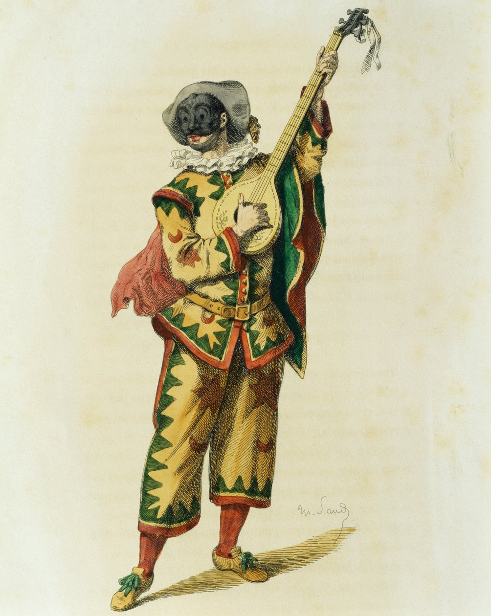 Trivellino 1645-ben, írta Maurice Sand (1823-1889) alkotó: Maurice Sand
