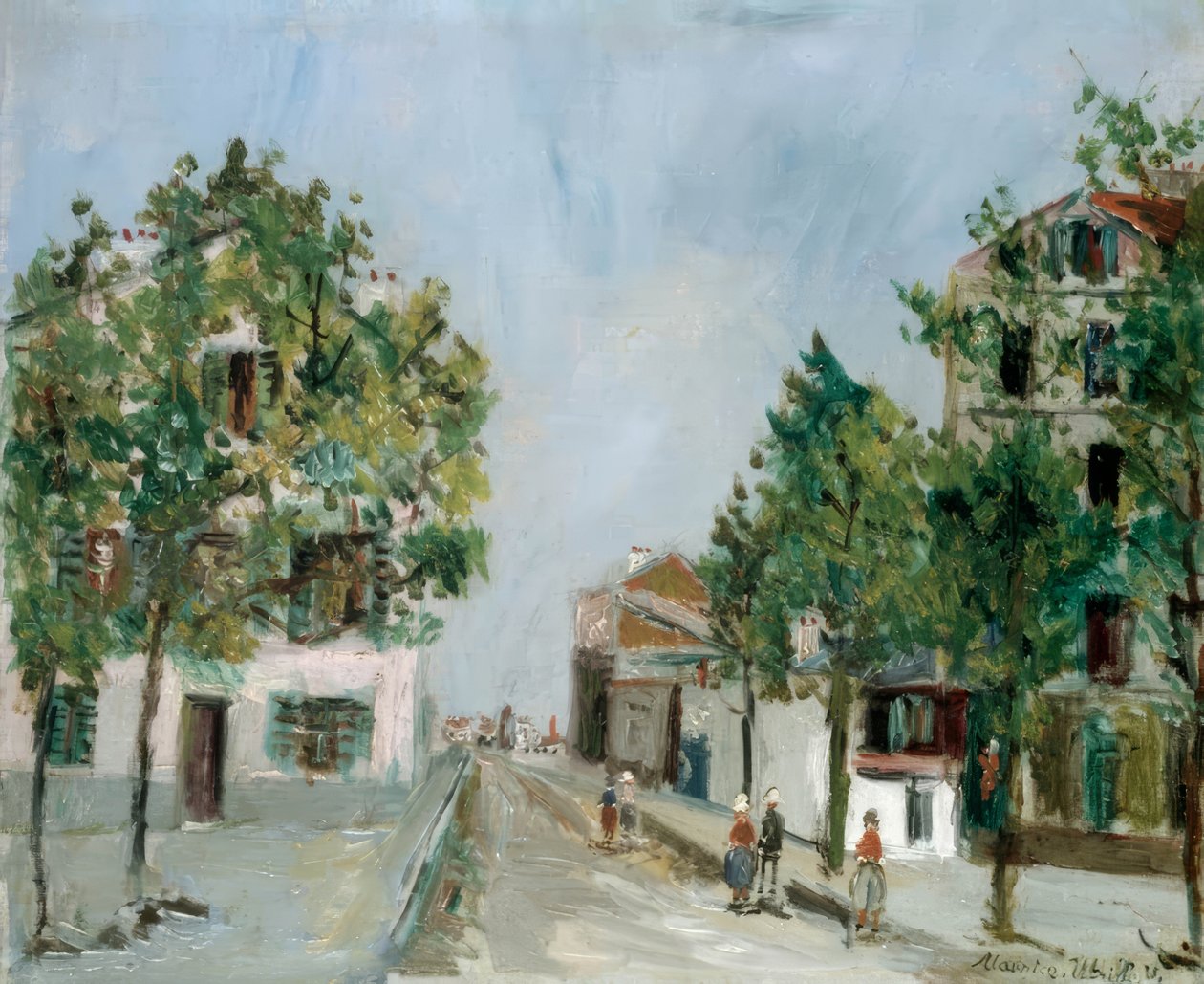 Bourg-la-Reine alkotó: Maurice Utrillo