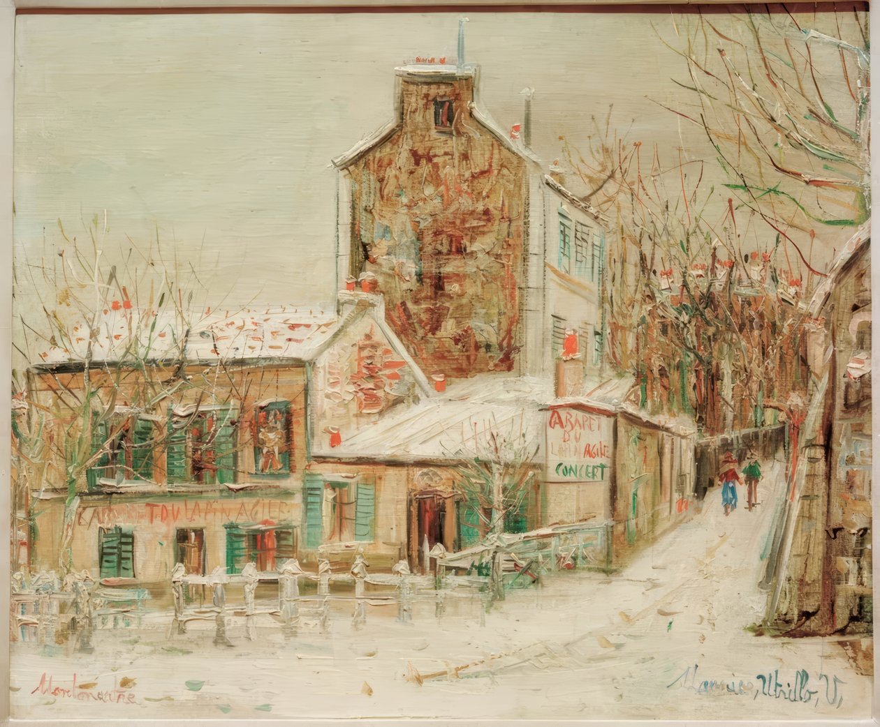 Lapin Agile II kabaré alkotó: Maurice Utrillo