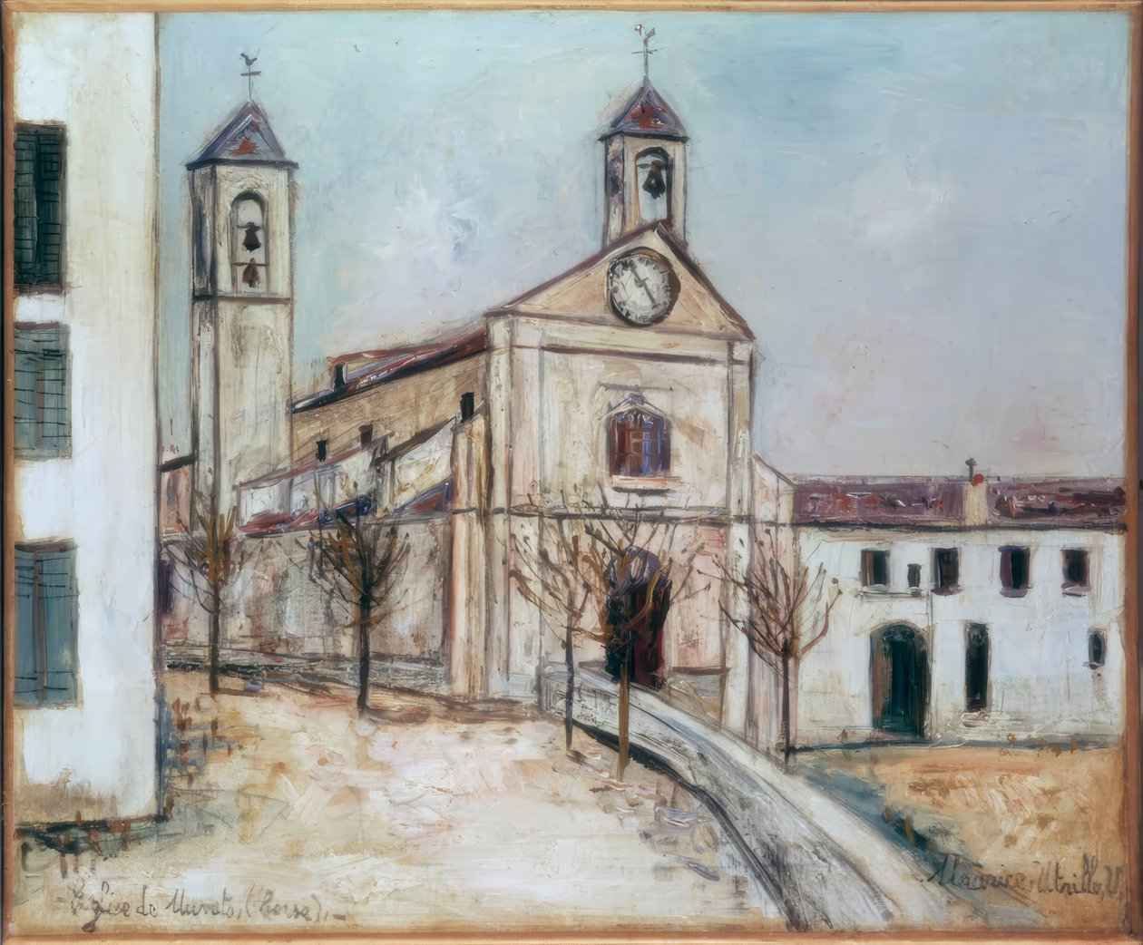 A muratoi templom, Korzika alkotó: Maurice Utrillo
