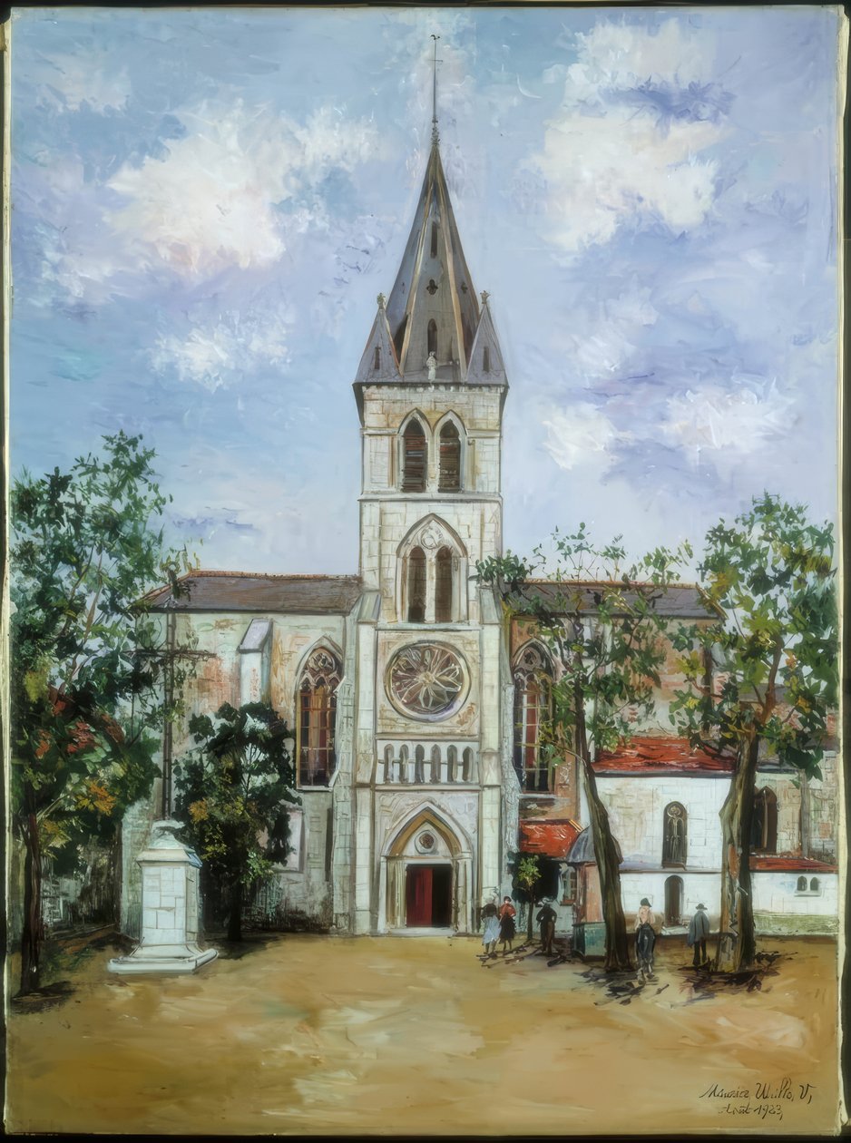 Saint-Pierre-templom, Orthez, Pireneusok alkotó: Maurice Utrillo