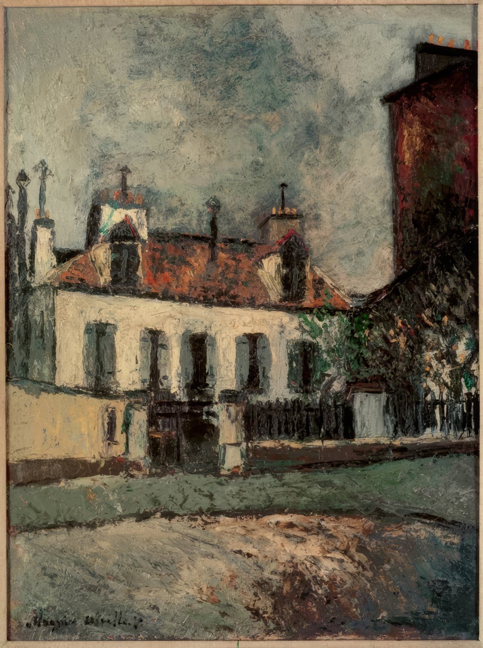 Párizs külvárosa alkotó: Maurice Utrillo