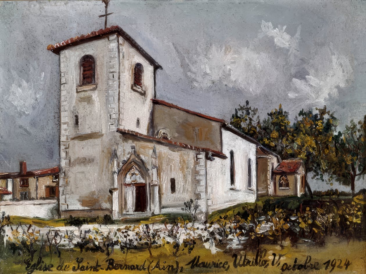 Saint-Bernard templom alkotó: Maurice Utrillo