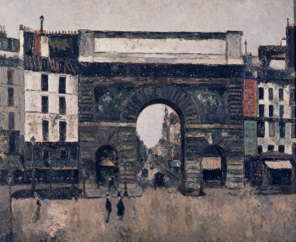 A S MARTIN-AJTÓ alkotó: Maurice Utrillo