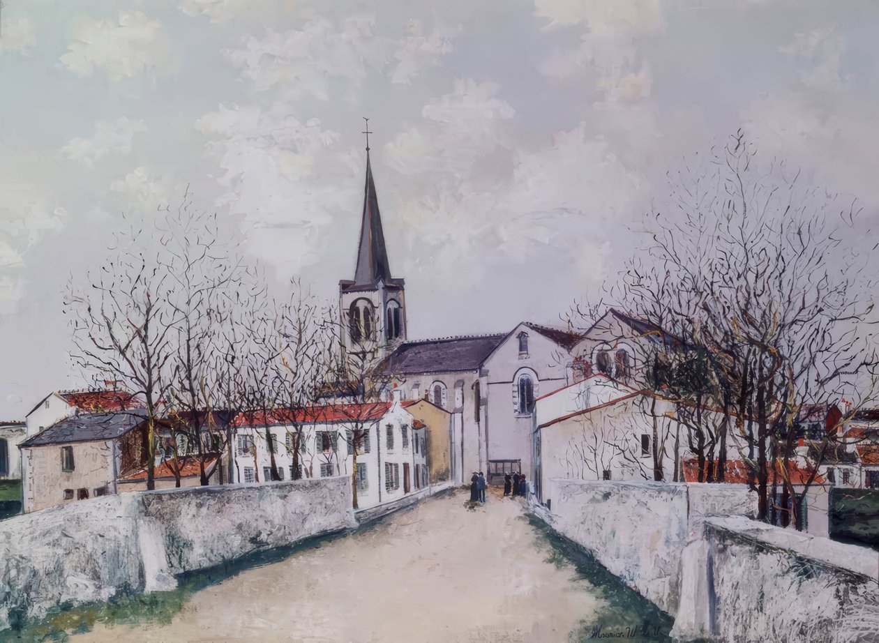 A PÁRIZSI VILLA alkotó: Maurice Utrillo