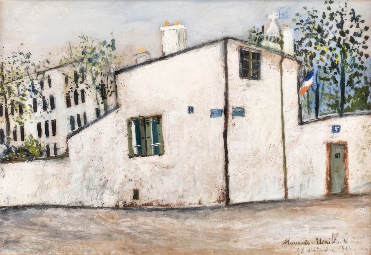 A Berlioz-ház alkotó: Maurice Utrillo