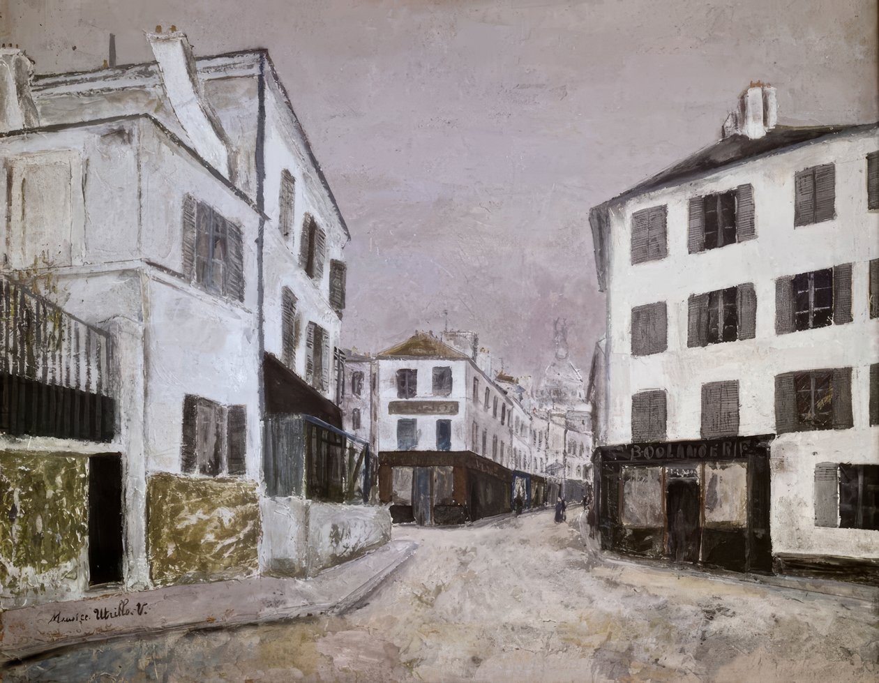 A Norvins utca alkotó: Maurice Utrillo