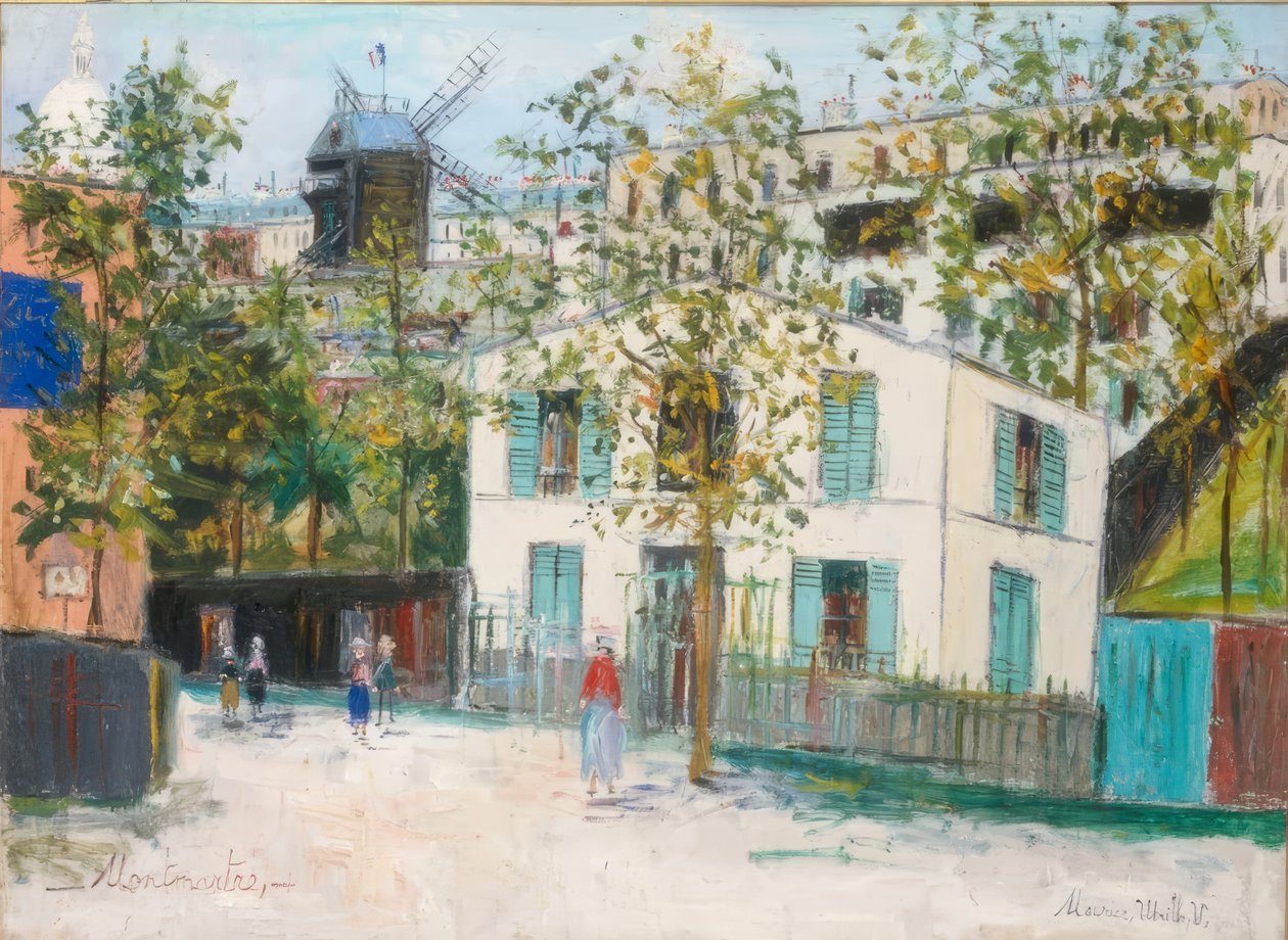 A Montmartre-i Maquis alkotó: Maurice Utrillo
