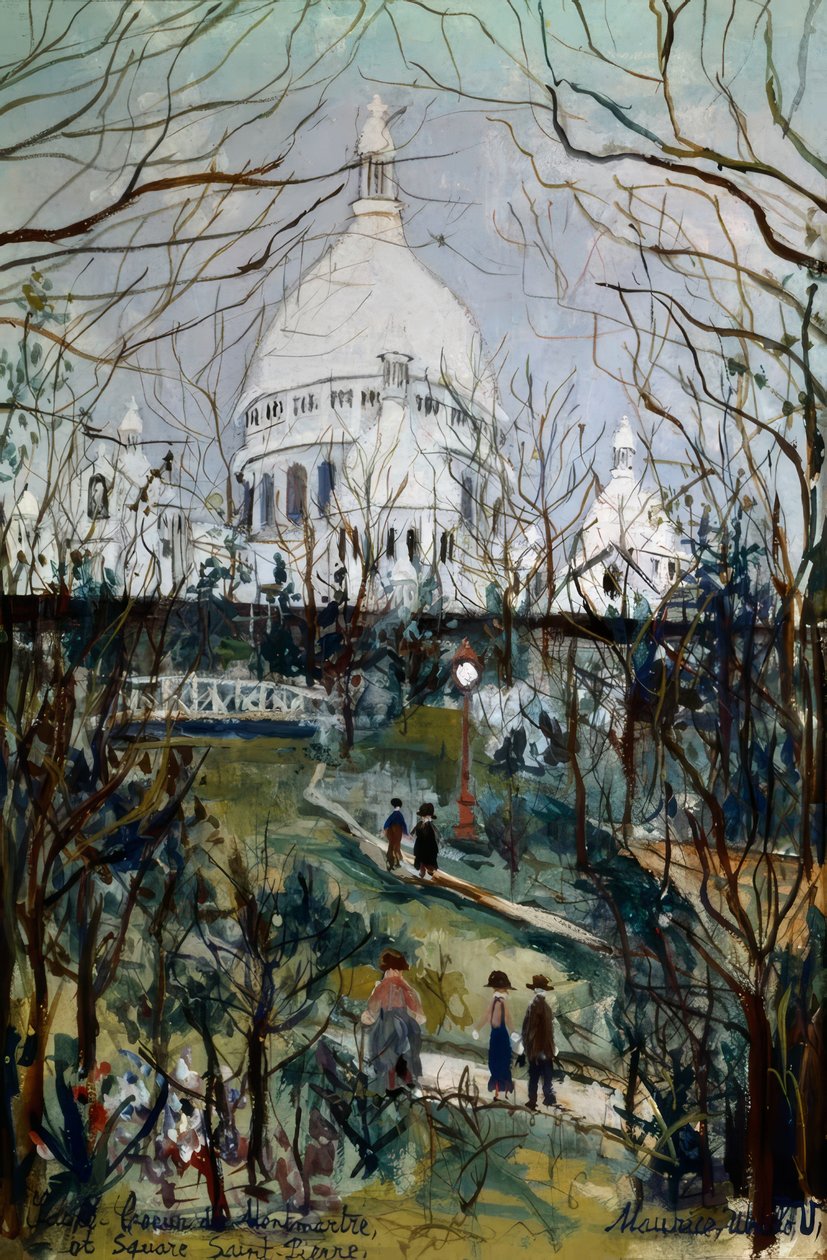 A Szent Szív alkotó: Maurice Utrillo