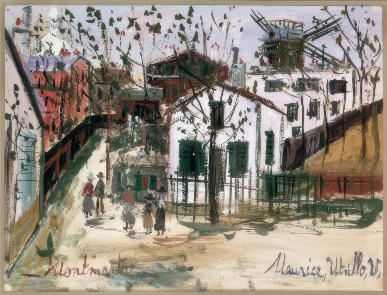Montmartre alkotó: Maurice Utrillo