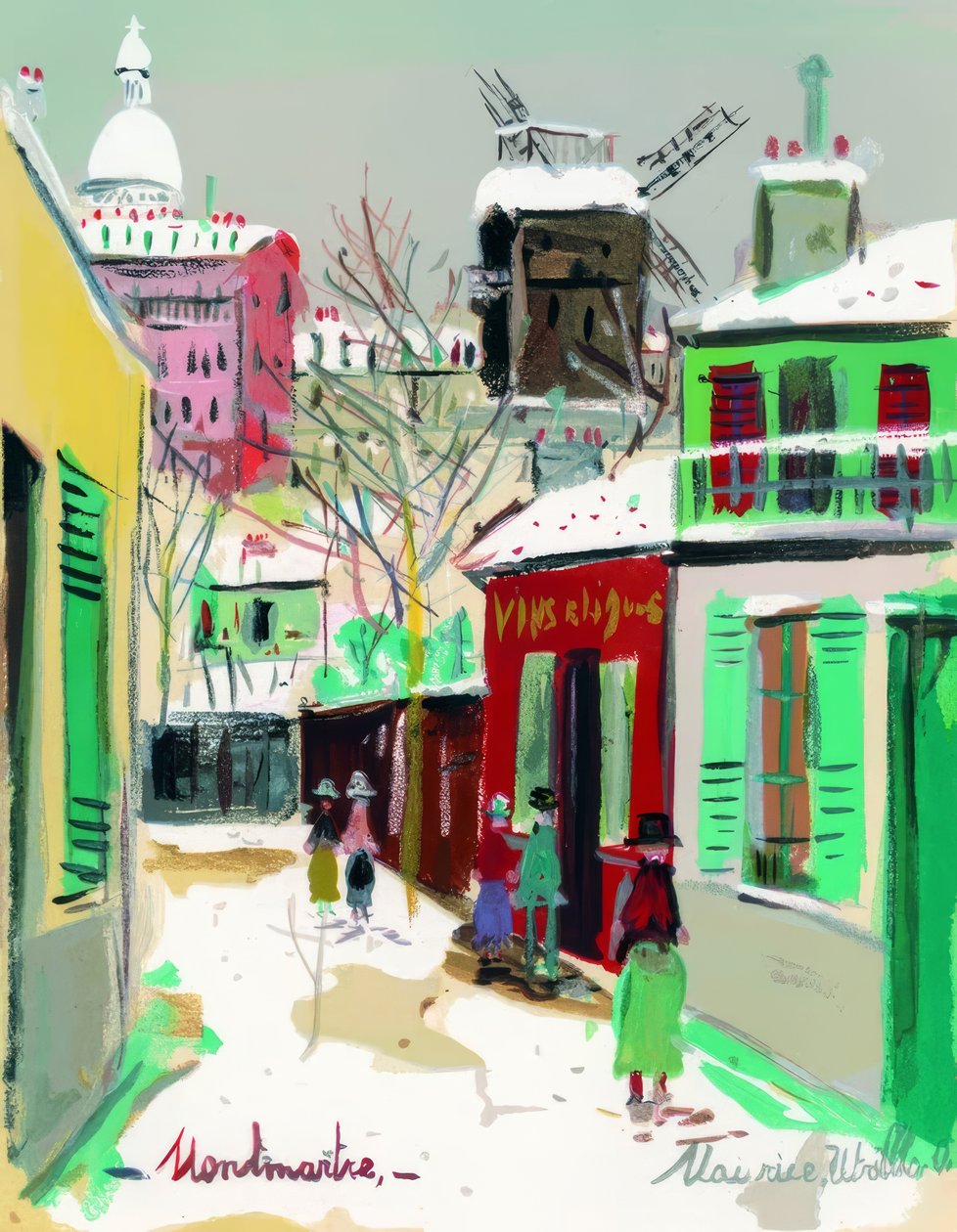 Montmartre alkotó: Maurice Utrillo