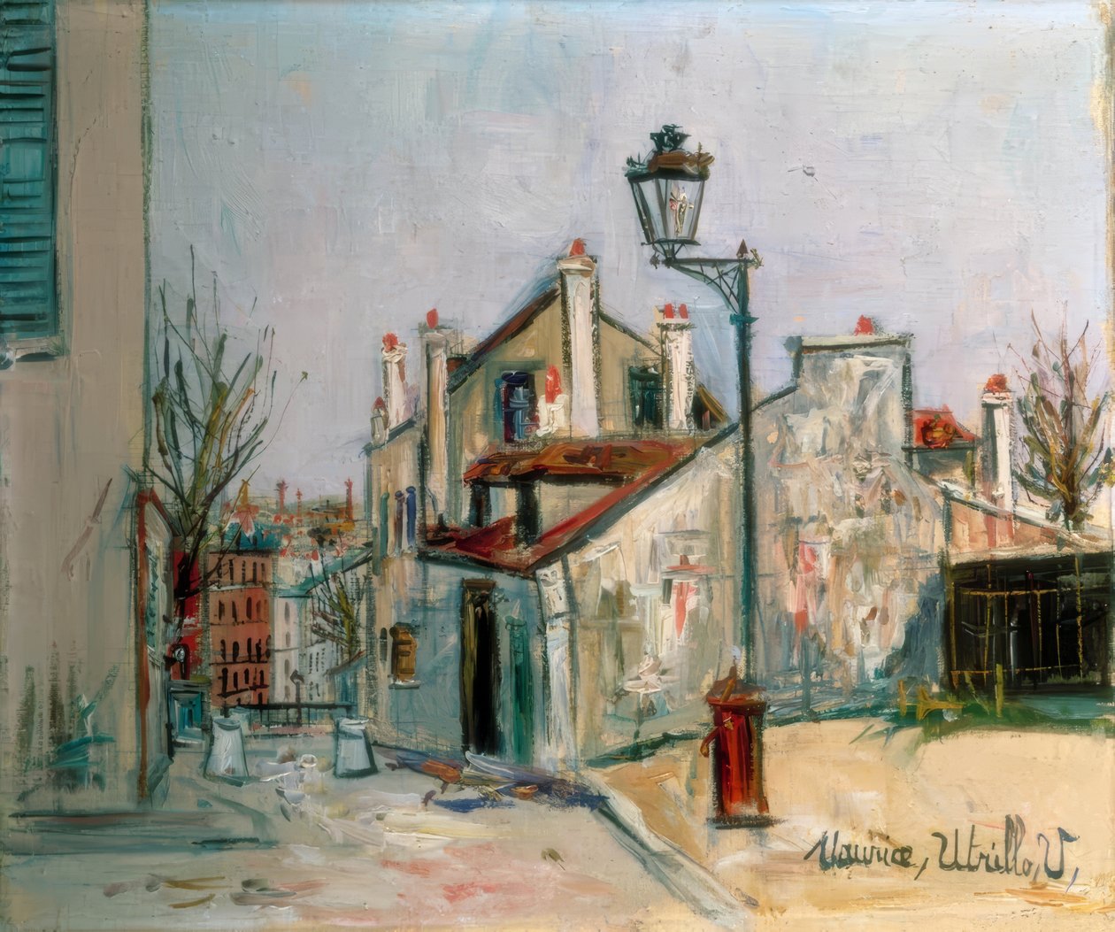 Montmartre, Mimi Pinson háza alkotó: Maurice Utrillo