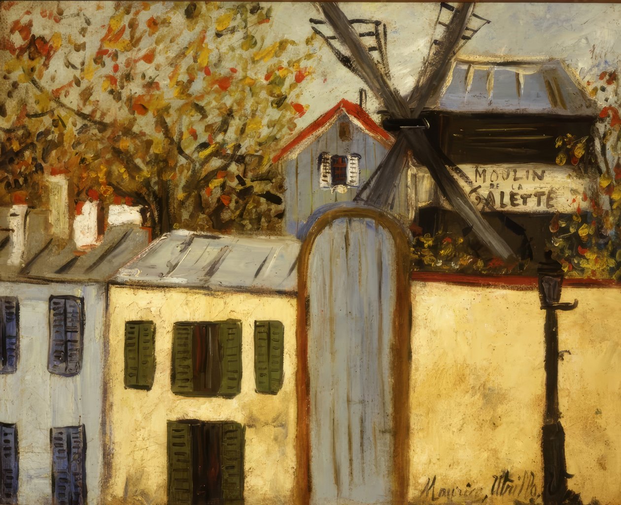A Galette malom alkotó: Maurice Utrillo