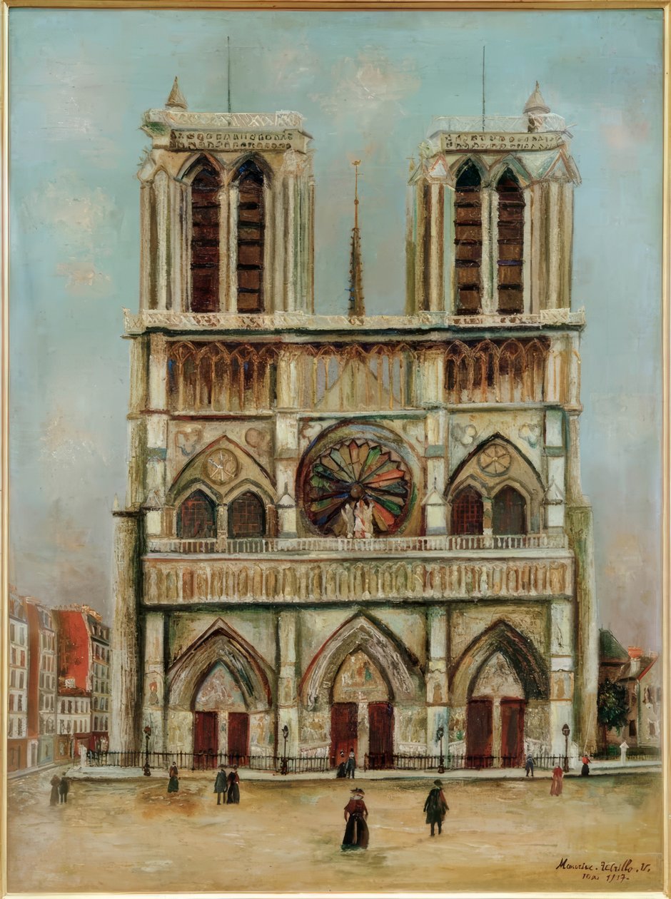 Notre Dame alkotó: Maurice Utrillo