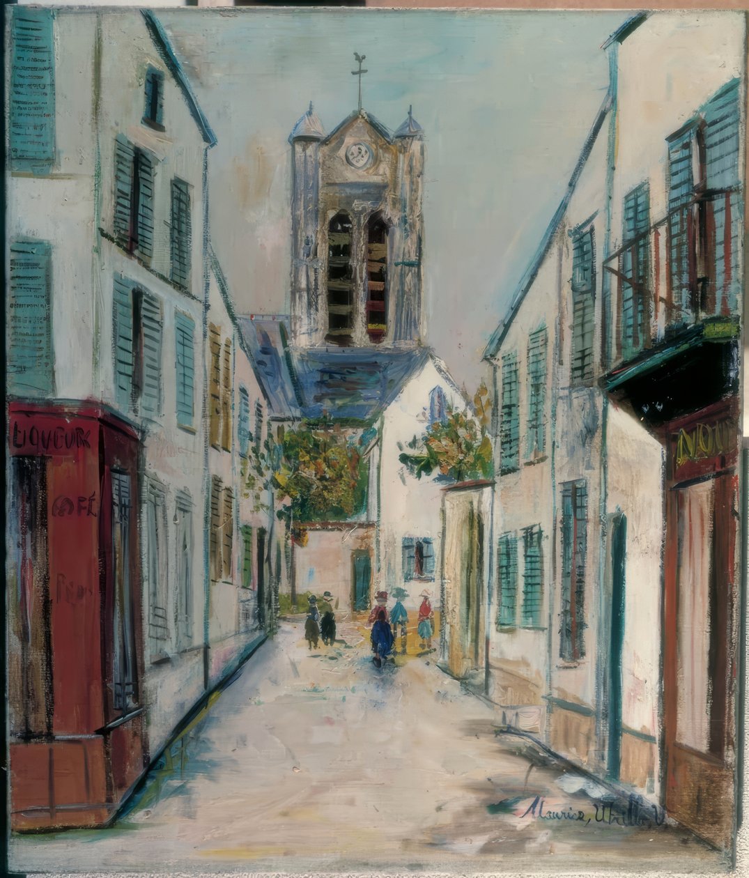 Párizsi út alkotó: Maurice Utrillo